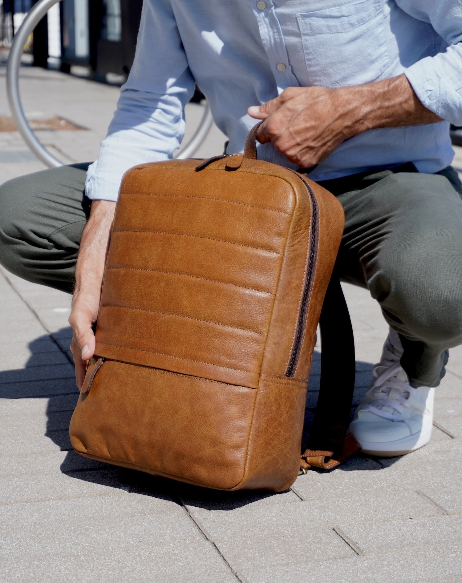 Brown Verona Backpack – Giuseppe & Co.