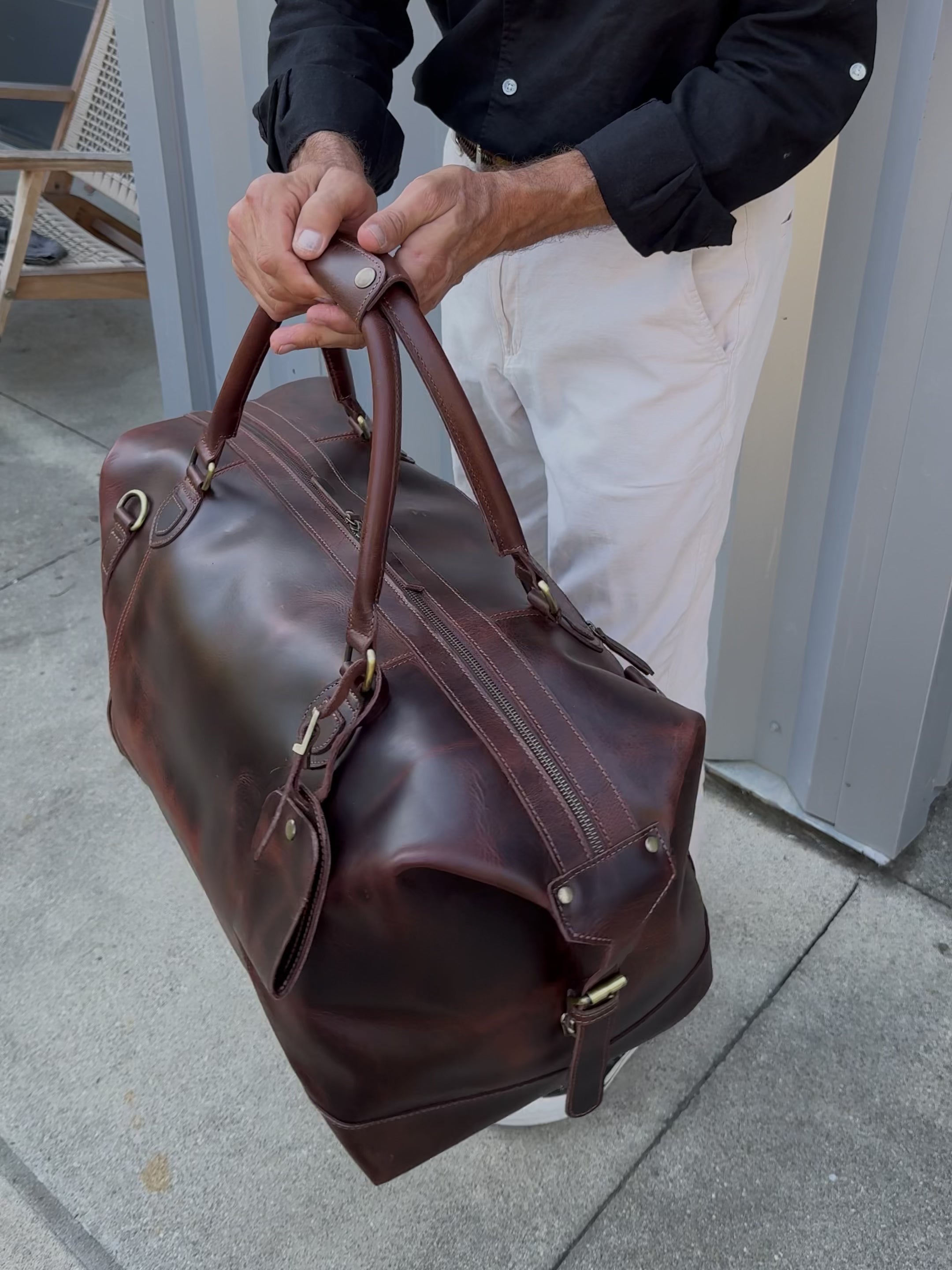 Dark Vittoria Duffle